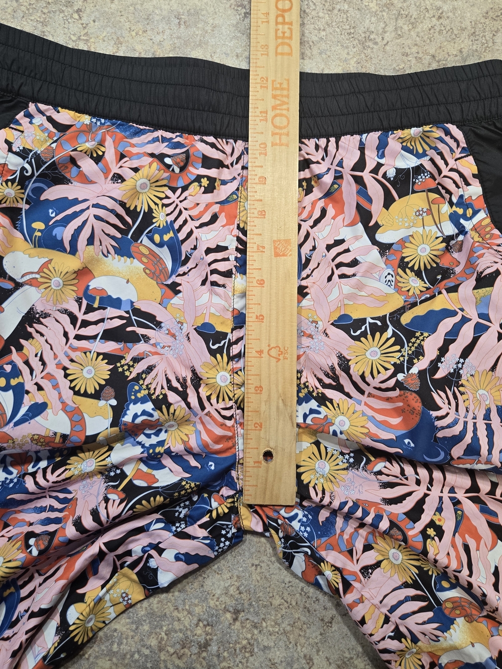 The North Face Hydrenaline 2000 Pants Womens M Tropical Floral Print NWOT - Picture 11 of 12